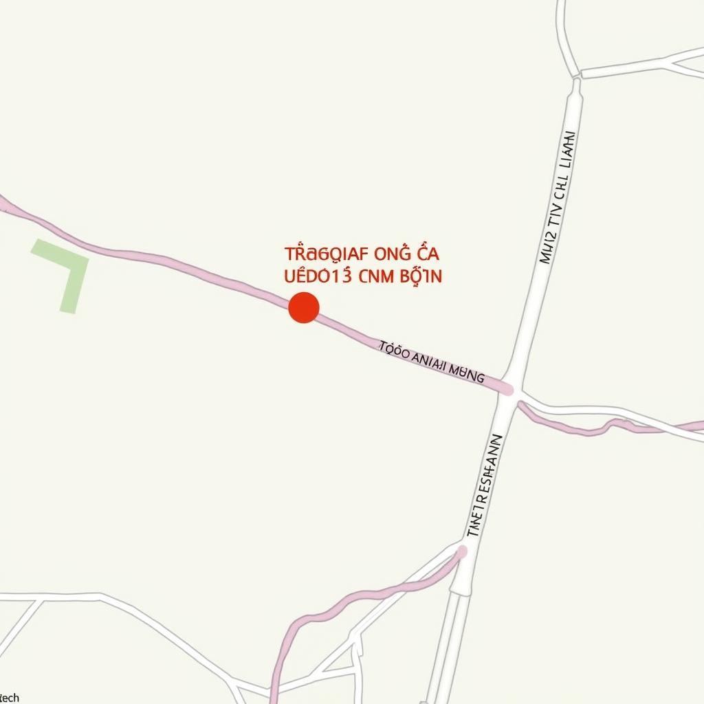 Ban do chi duong toi Truong TH Tien Thinh Mê Linh, giup nguoi dung tim den de dang