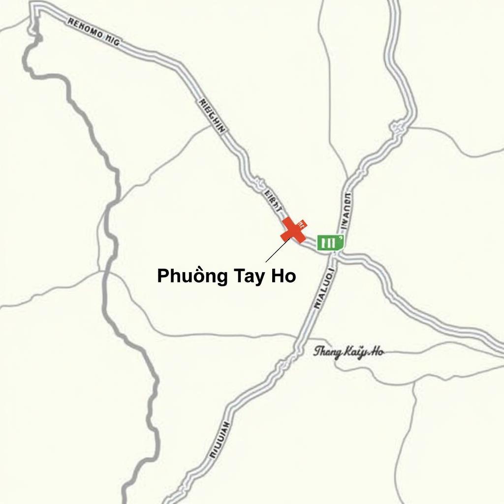 Bản đồ vị trí chính xác của Phường Tây Hồ thuộc Thành phố Tam Kỳ, tỉnh Quảng Nam