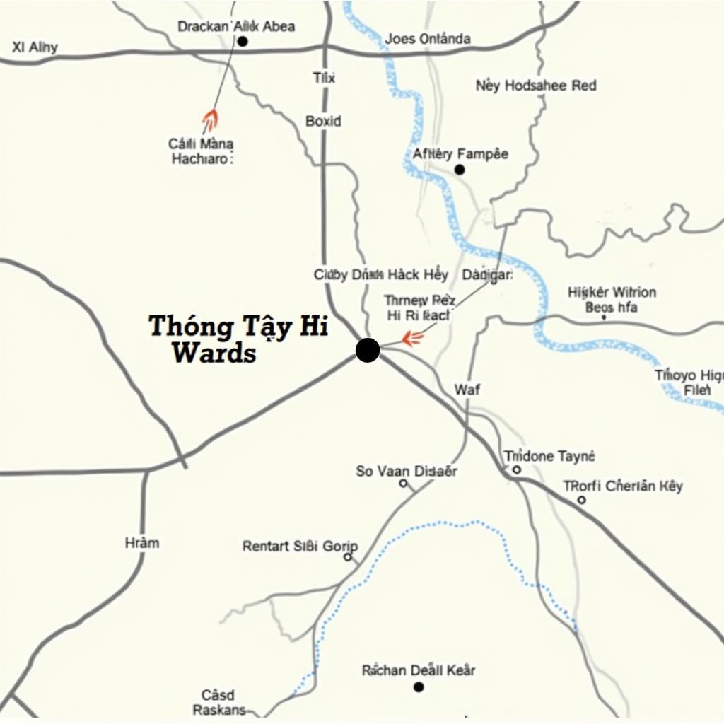 Bản đồ chi tiết về vị trí và ranh giới hành chính của Phường Thông Tây Hội Quận Gò Vấp Thành phố Hồ Chí Minh