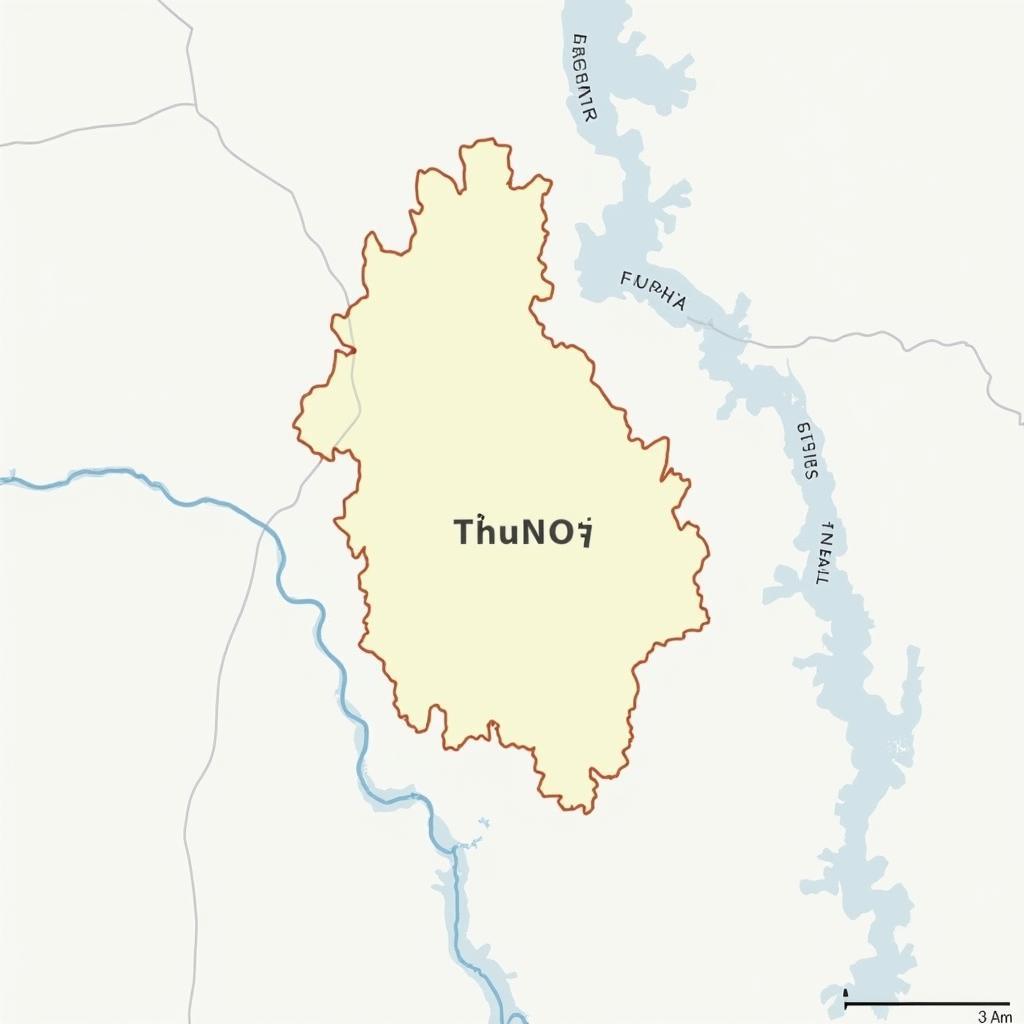 Ban đồ thể hiện vị trí địa lý phường Thượng Cát, quận Bắc Từ Liêm, thành phố Hà Nội