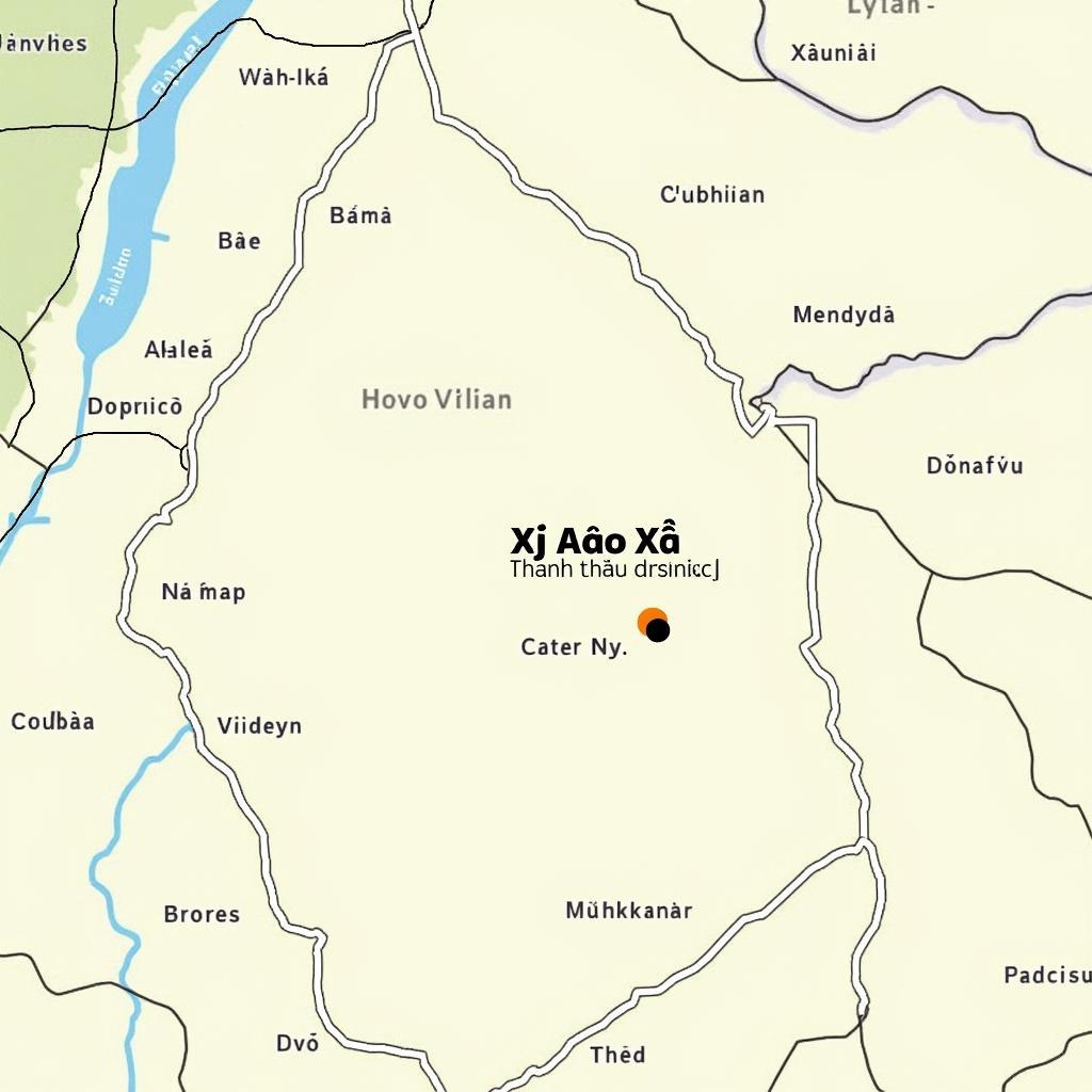 Bản đồ hành chính và vị trí địa lý của Xã Đào Xá Huyện Thanh Thủy Tỉnh Phú Thọ