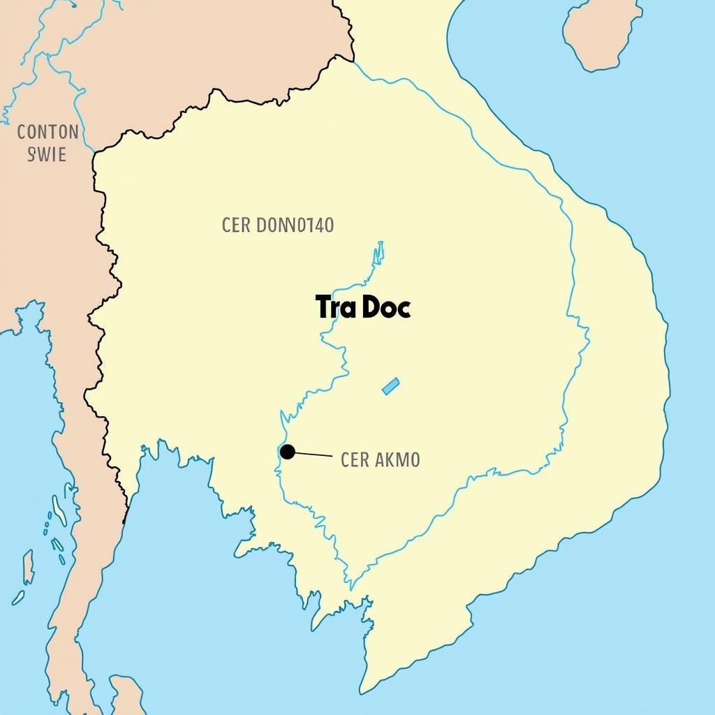 Bản đồ minh họa vị trí địa lý của Xã Trà Đốc trong Huyện Bắc Trà My Tỉnh Quảng Nam