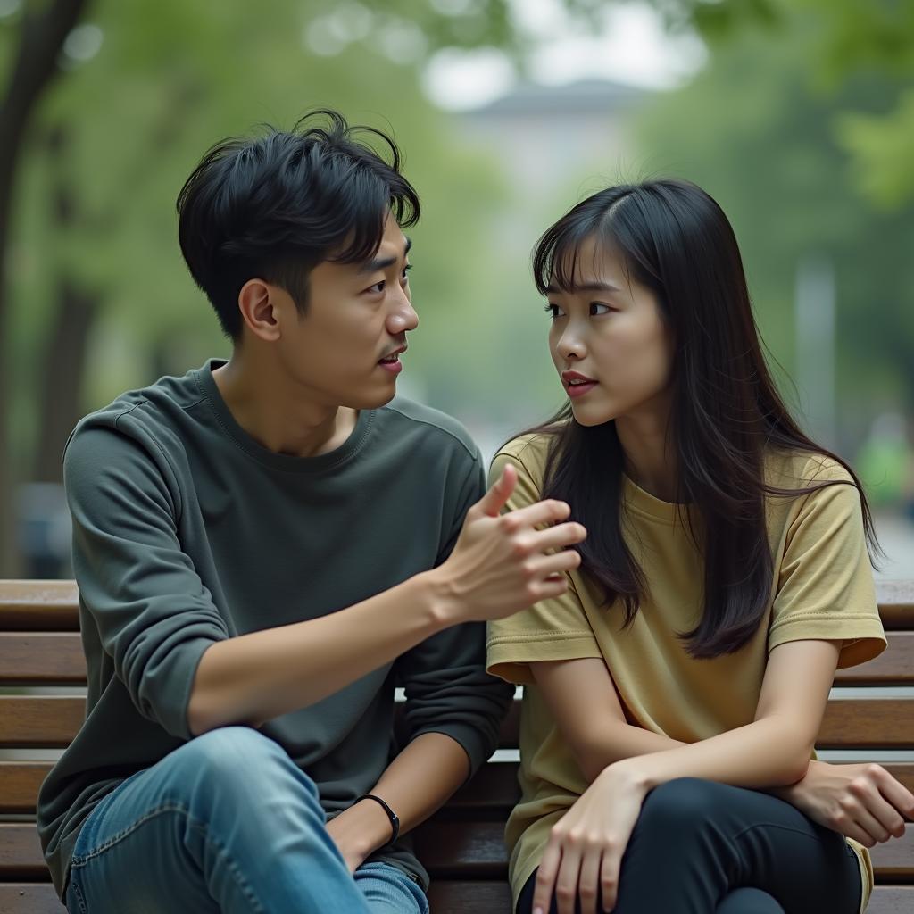 Khi bạn khác giới không tôn trọng ranh giới và có hành động gần gũi quá mức gây ra cảm giác không thoải mái và căng thẳng trong tình bạn