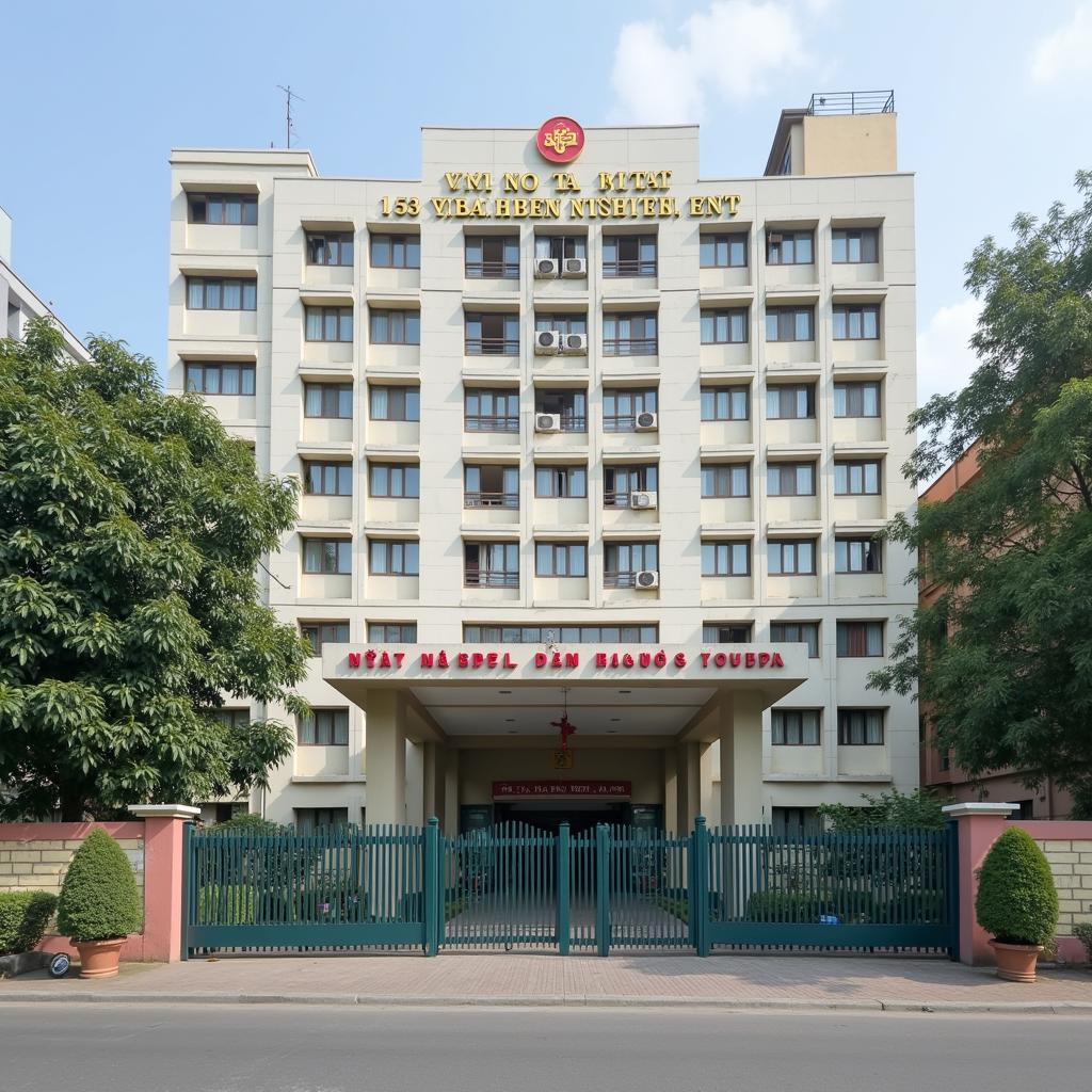 Hình ảnh bên ngoài Bệnh viện Tai Mũi Họng Cần Thơ tại 153 Trần Hưng Đạo