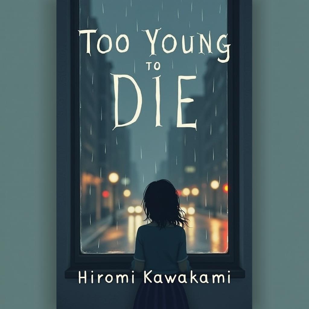 Bìa sách Qua Trẻ Để Chết của Hiromi Kawakami, một câu chuyện đầy ám ảnh về sự sống và cái chết.
