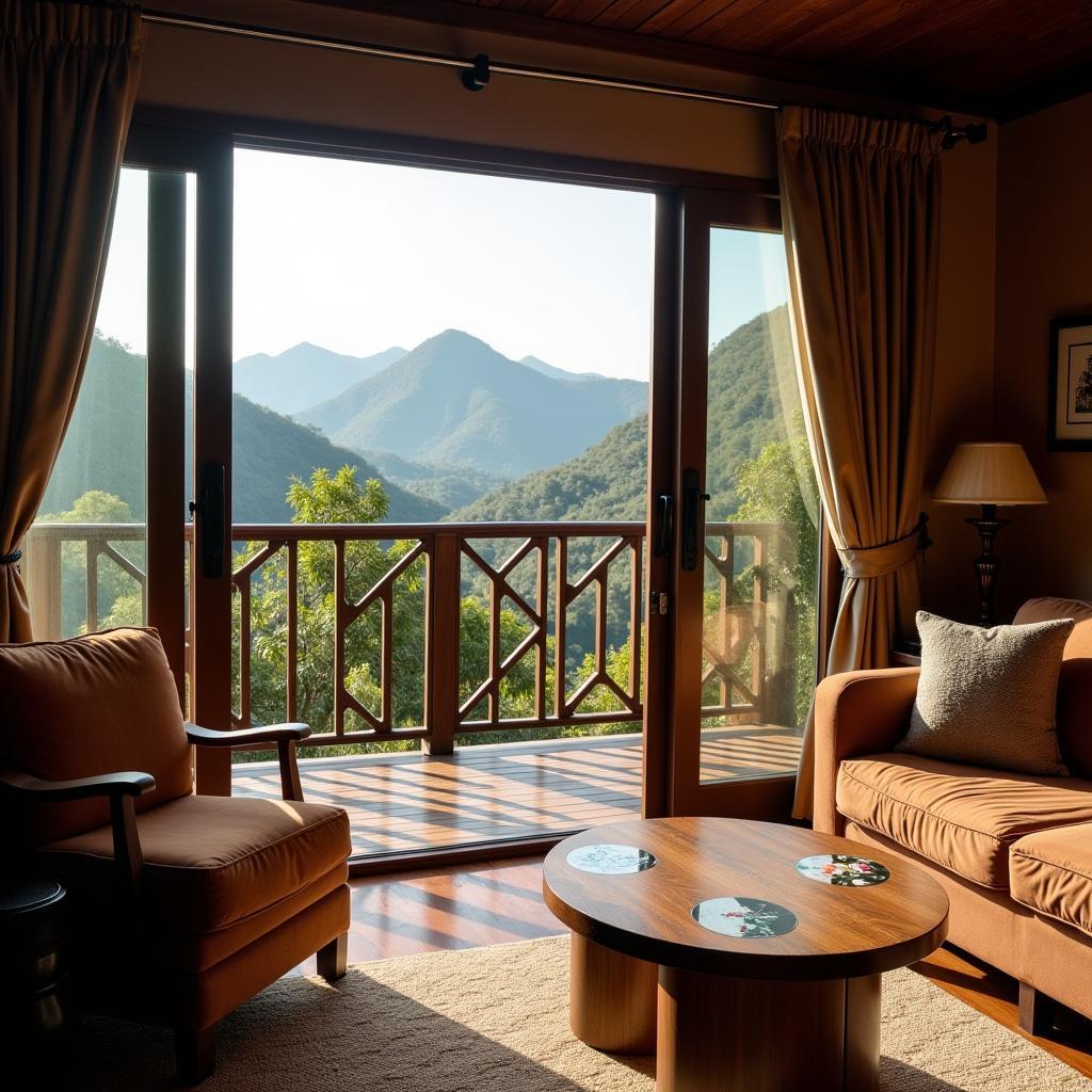 Big Home Đà Lạt không gian yên bình view đồi núi đặc trưng