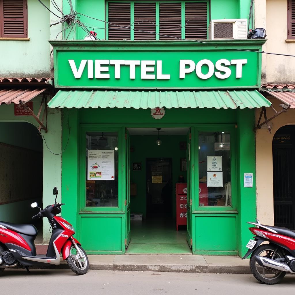 Hình ảnh bên ngoài bưu cục Viettel Post tại địa chỉ 158/6 Hoàng Hoa Thám, Tân Bình, Sài Gòn.