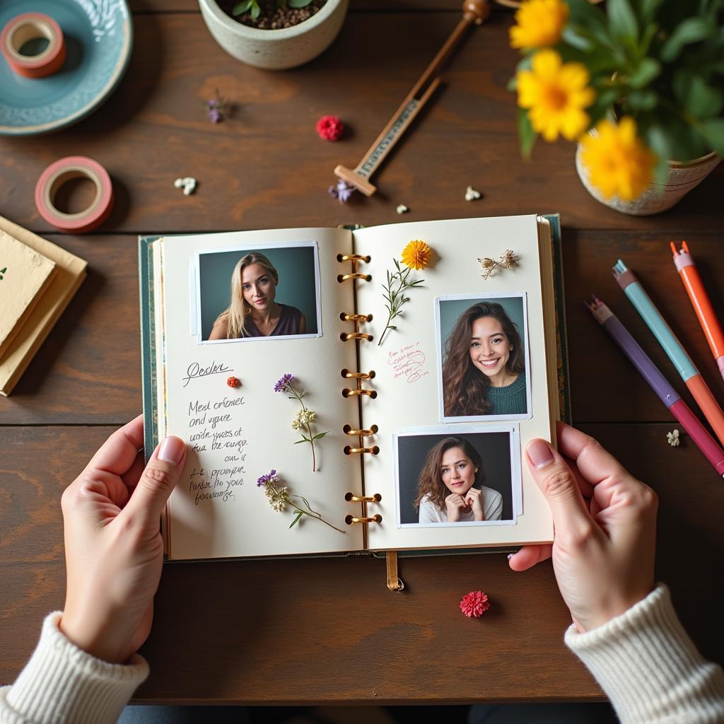 Hướng dẫn chi tiết cách làm sách kỷ niệm bạn thân chứa đầy kỷ vật và hình ảnh ý nghĩa