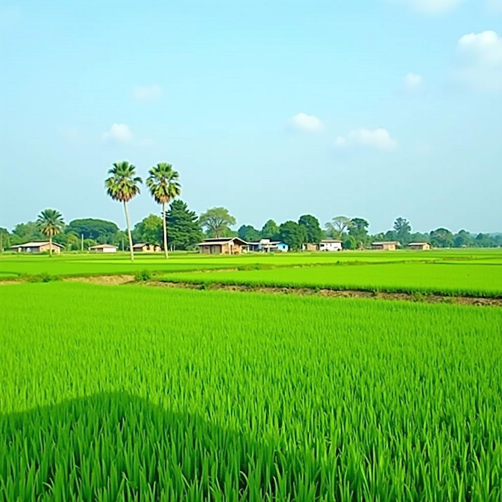 Khung cảnh yên bình tại vùng nông thôn Xã Củ Chi, Huyện Củ Chi