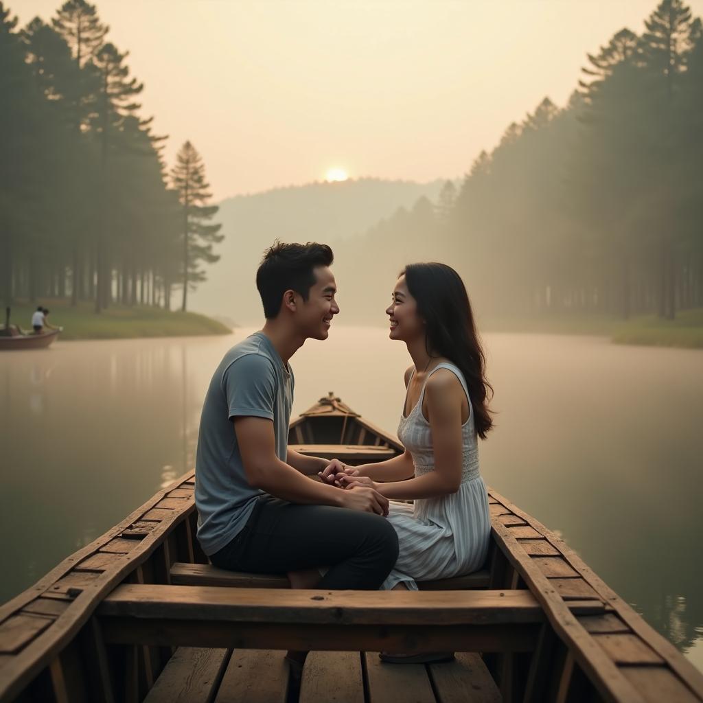 Gợi ý địa điểm du lịch 2 người lãng mạn tại Đà Lạt với hồ Tuyền Lâm thơ mộng