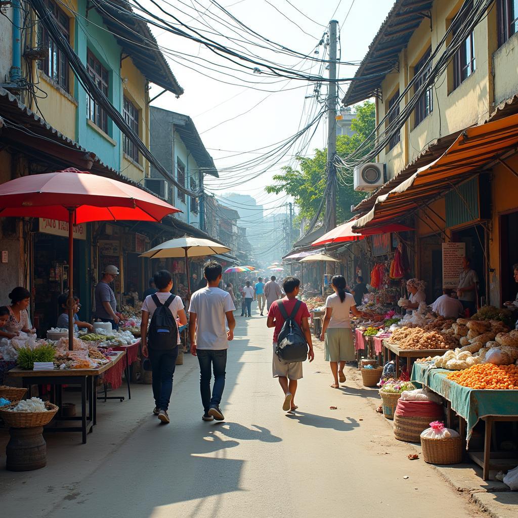 Chợ An Khê Quận Thanh Khê Đà Nẵng nơi giao thương sầm uất và nhịp sống địa phương sôi động