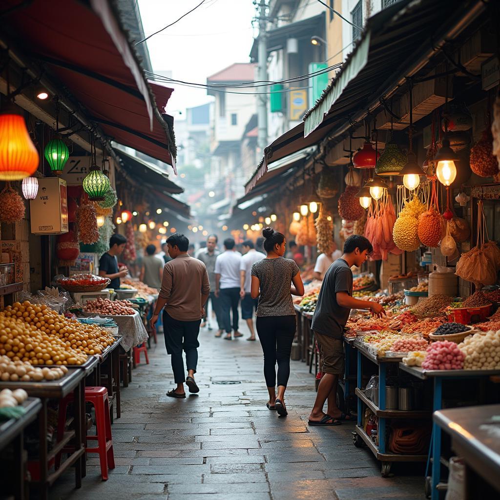 Không khí nhộn nhịp và đa dạng ẩm thực tại Chợ Bình Tây, một biểu tượng mua sắm và ăn uống ở Phường Chợ Lớn
