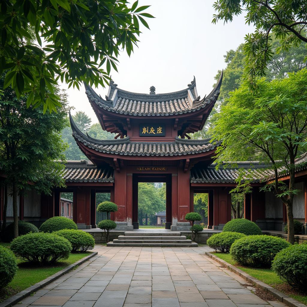 Khám phá vẻ đẹp cổ kính và thanh tịnh của Chùa Láng tại Phường Láng, Quận Đống Đa, Thành phố Hà Nội.