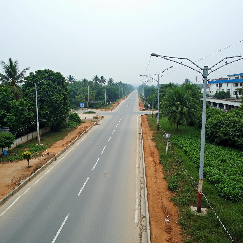 Cơ sở hạ tầng giao thông hiện đại tại Phường Long Nguyên