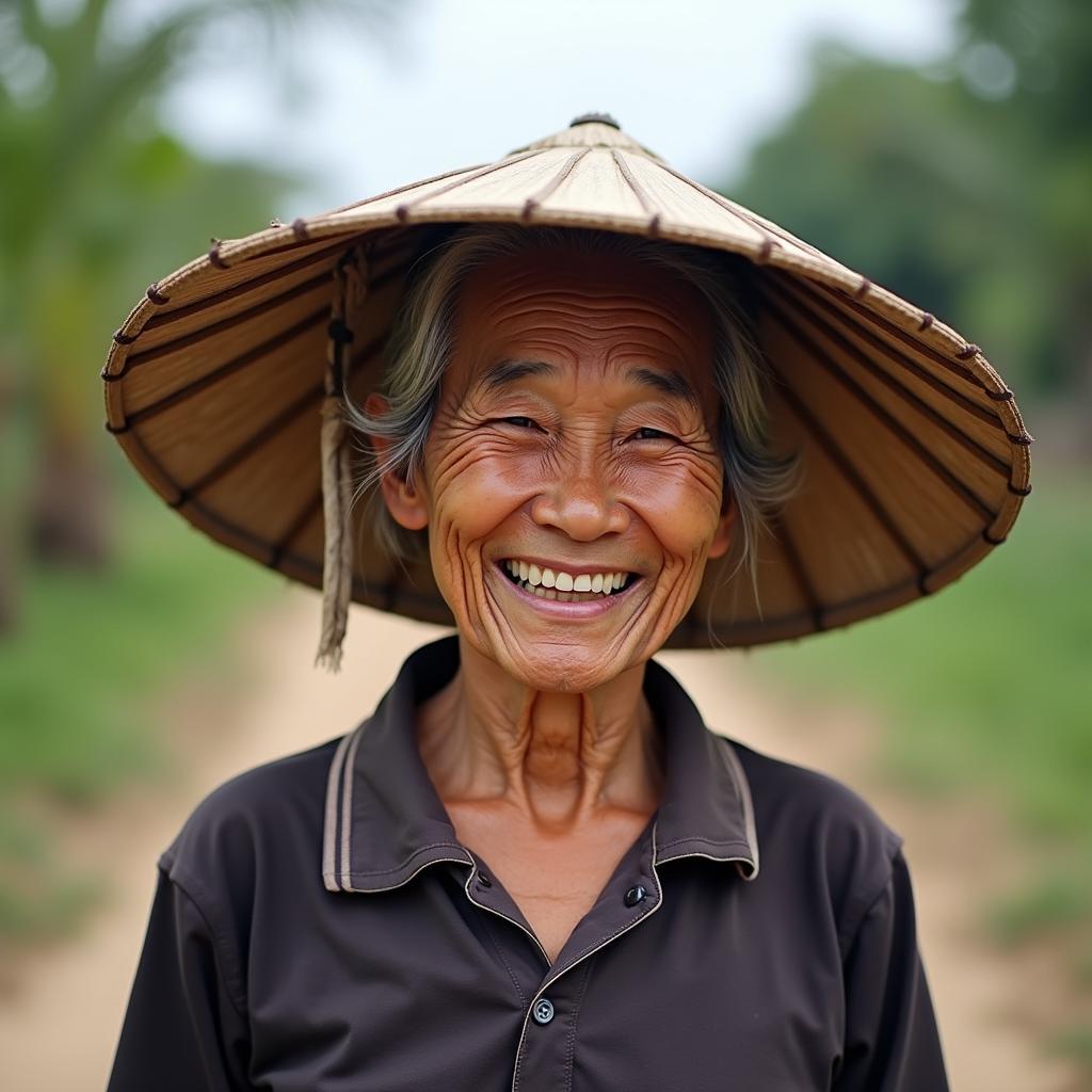 Hình ảnh người dân địa phương tại Vũ Phúc, tỉnh Hưng Yên thân thiện và mến khách