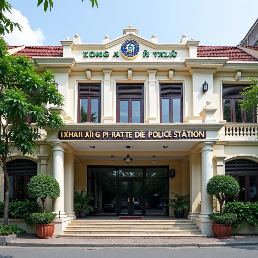 Hình ảnh bên ngoài trụ sở Công an P. Thảo Điền tại địa chỉ 89 Đường Thảo Điền