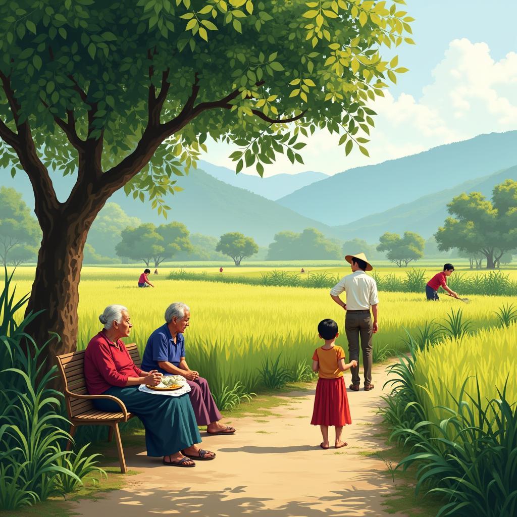 Cuộc sống yên bình và giản dị tại xã Xuân Phú, Huyện Quế Sơn, Thành phố Đà Nẵng qua góc nhìn địa phương