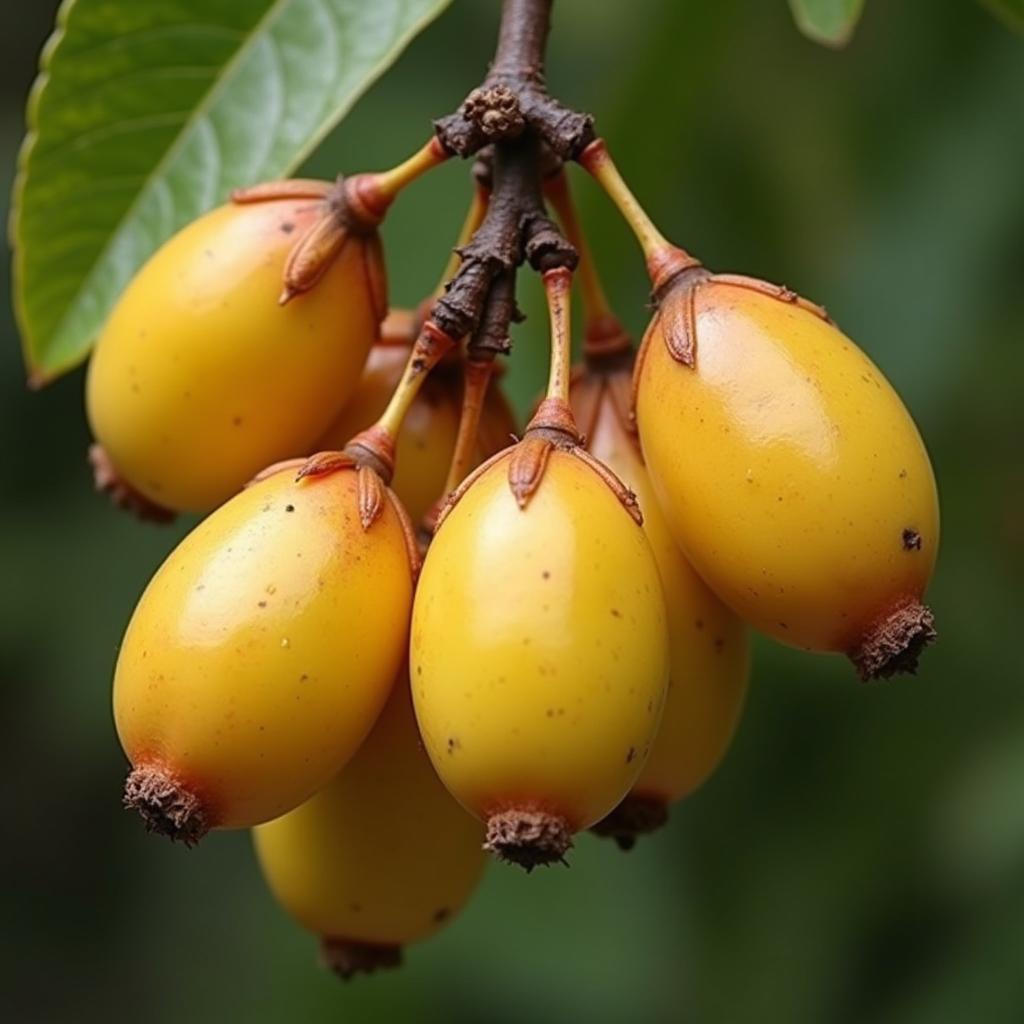 Chùm nhãn lồng Hưng Yên căng mọng, đặc sản nổi tiếng được trồng tại Tây Thái Ninh, thể hiện hương vị địa phương đặc sắc