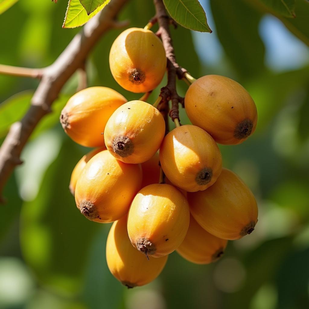 Cận cảnh chùm nhãn lồng Hưng Yên căng mọng, một đặc sản nổi tiếng của huyện Tiên Lữ và toàn tỉnh