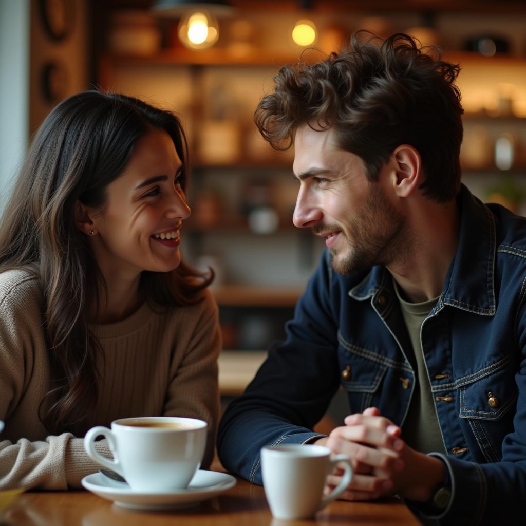 Hai người bạn thân đang chia sẻ và lắng nghe nhau một cách chân thành, thể hiện giá trị của sự tin tưởng trong tình bạn