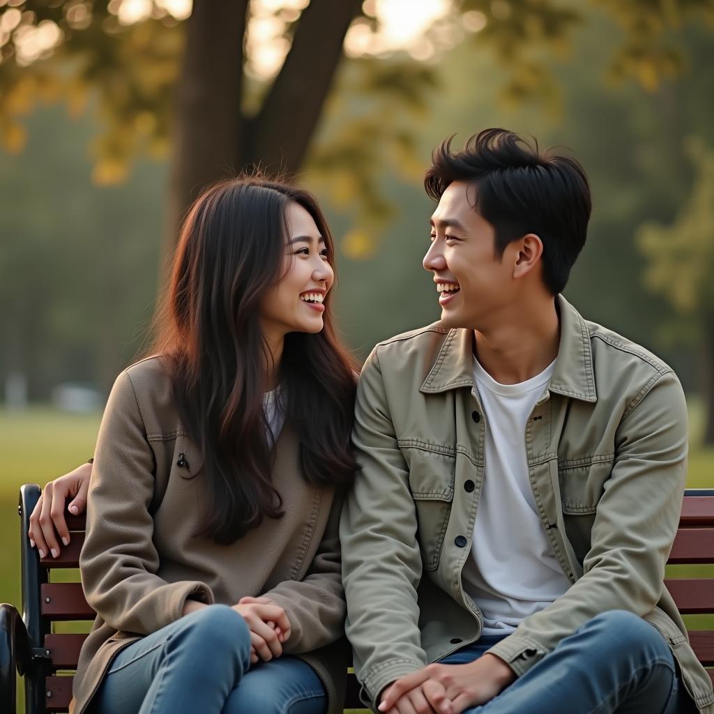 Ánh mắt và cử chỉ thể hiện sự quan tâm đặc biệt trong mối quan hệ mập mờ trên tình bạn.