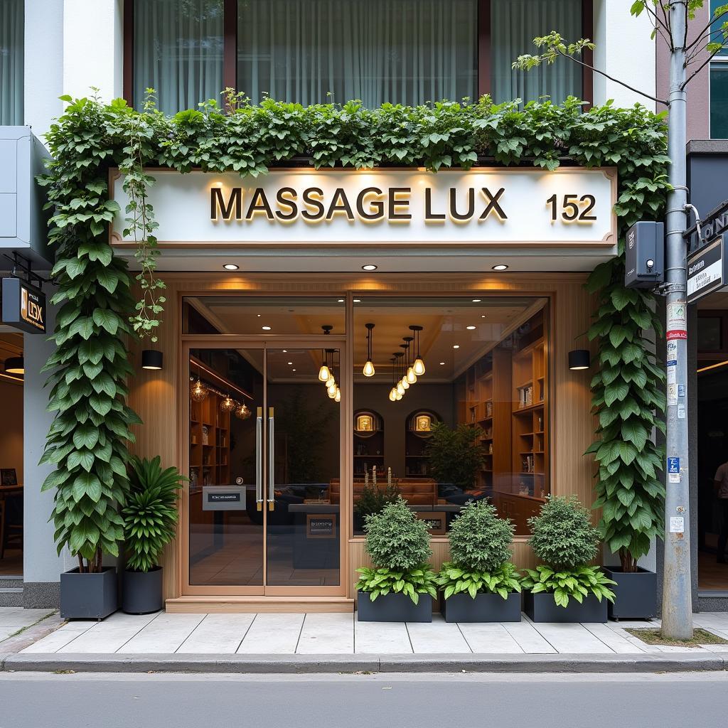 Hình ảnh mặt tiền và địa chỉ trung tâm Massage Lux 152 tại 152 Nguyễn Thị Thập, Bình Thuận, Quận 7