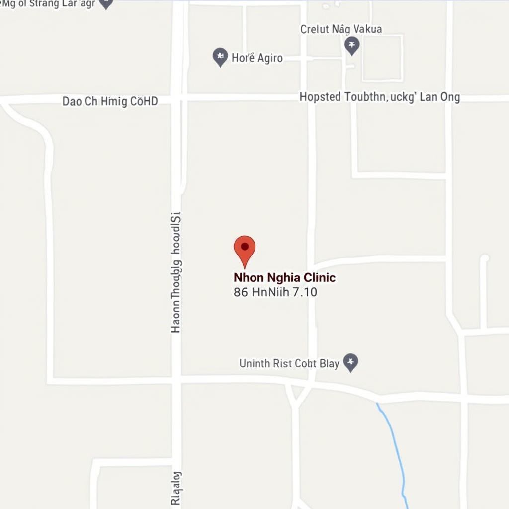 Bản đồ hoặc hình ảnh minh họa giúp xác định vị trí Phòng khám Nhơn Nghĩa ở Quận 5