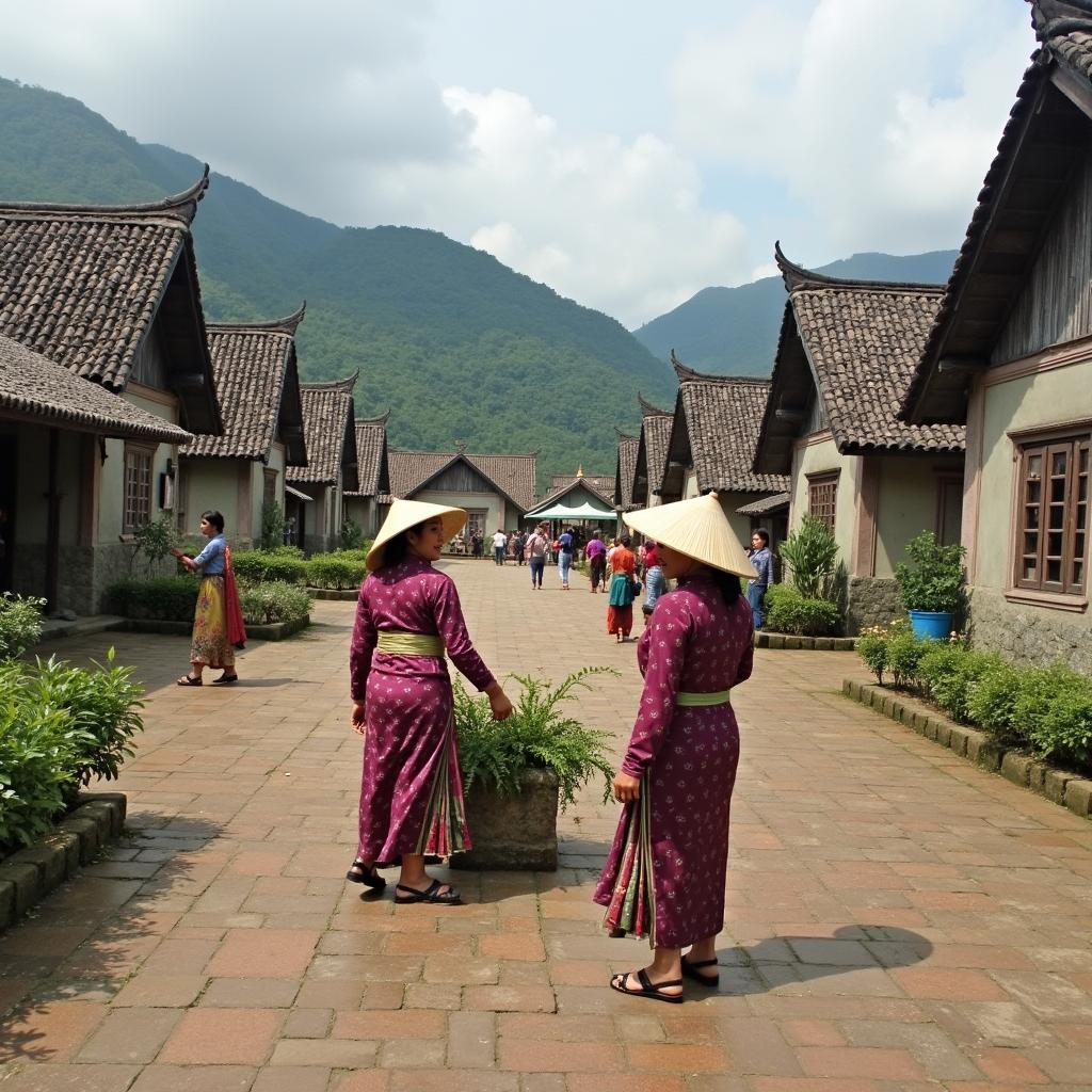 Cuộc sống thường nhật của người dân tại bản làng ở Xã Thắng Mố, Tỉnh Tuyên Quang