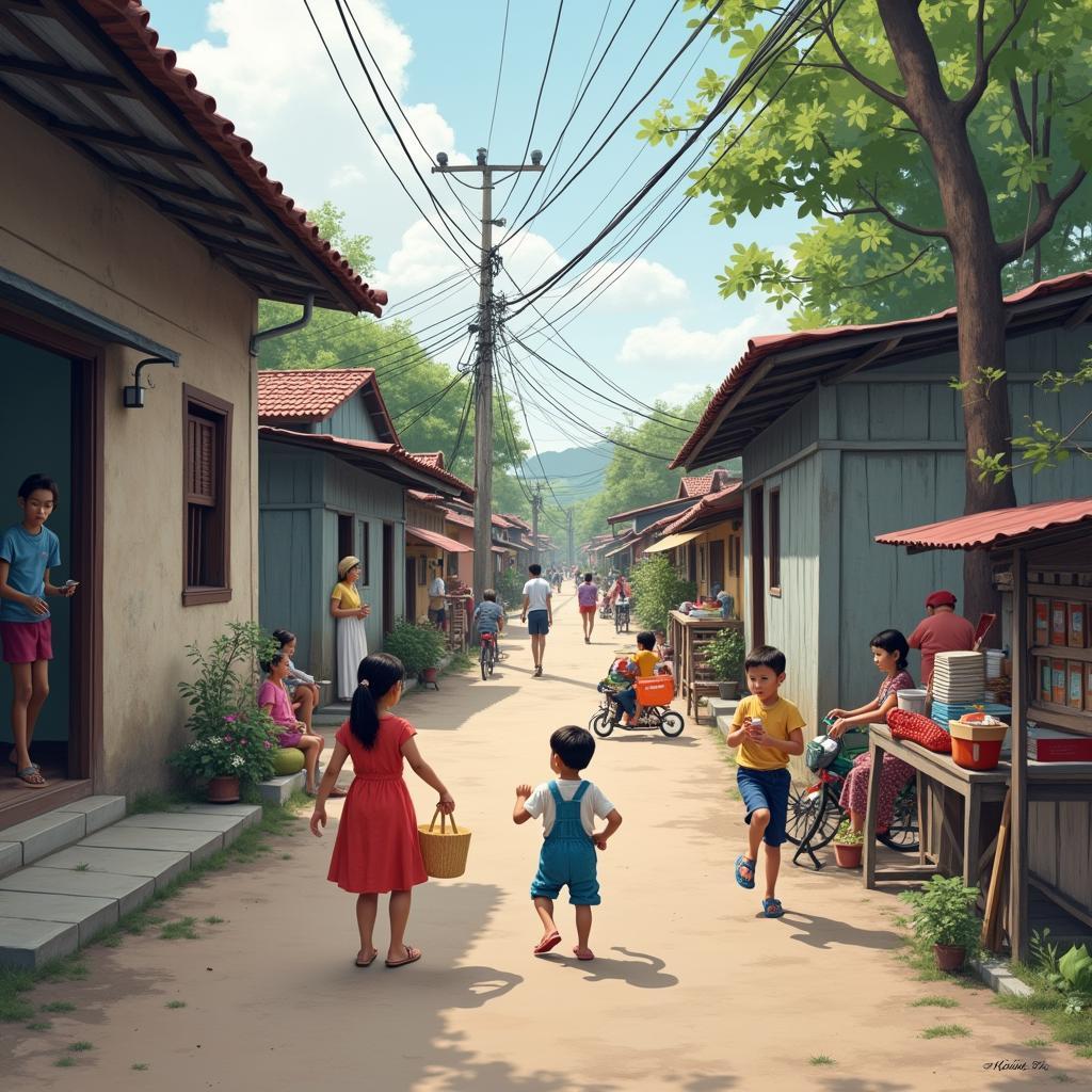 Hình ảnh đời sống sinh hoạt của người dân tại Phường Từ Liêm Nam Từ Liêm