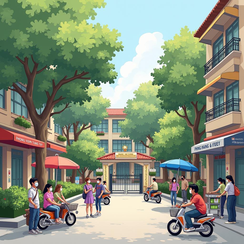 Đời sống thường nhật và các tiện ích công cộng tại Phường Vĩnh Tuy