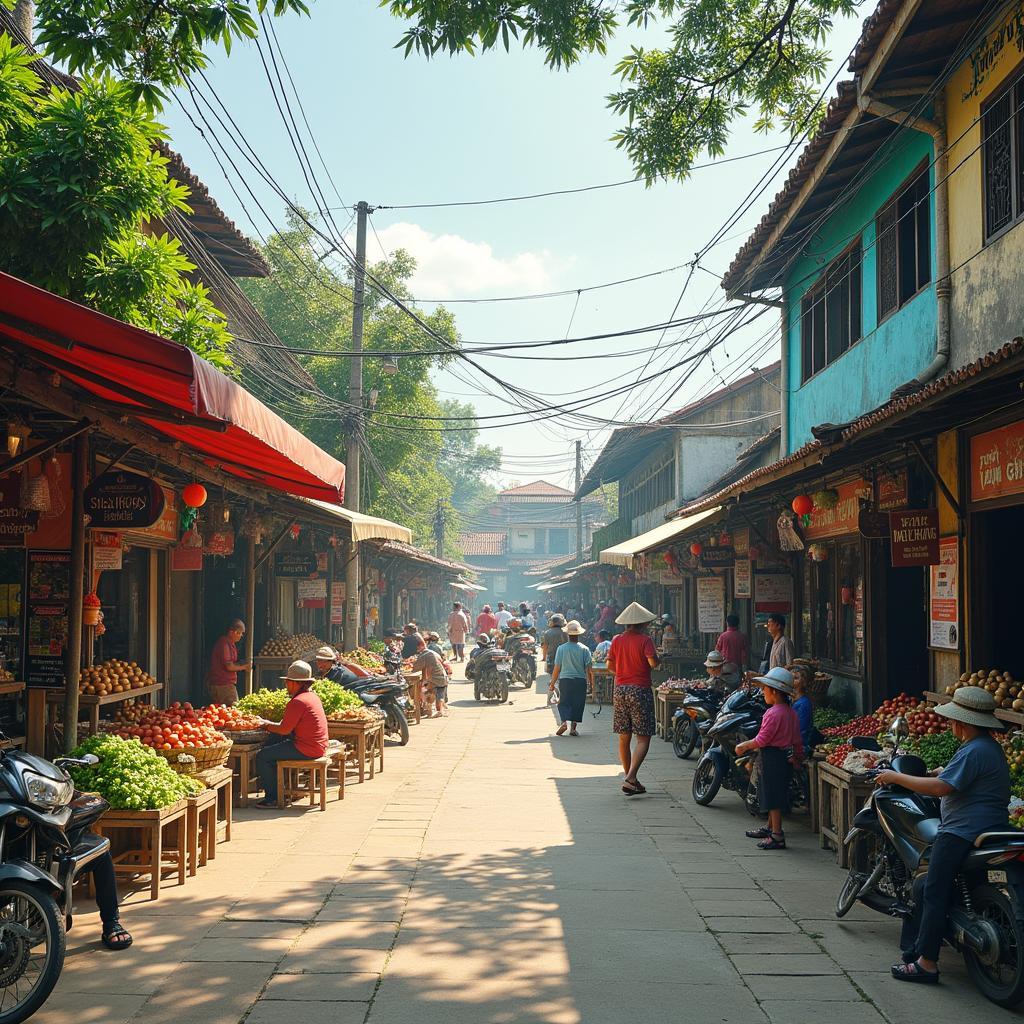 Hình ảnh đời sống cộng đồng hoặc nhà văn hóa tại xã Ngọc Hồi Thanh Trì Hà Nội