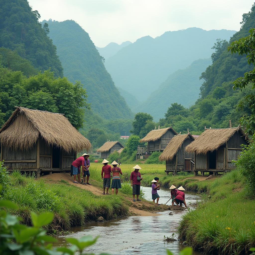 Doi song chan chat cua nguoi dan toc thieu so tai xa Song Vang, Nam Giang, Da Nang