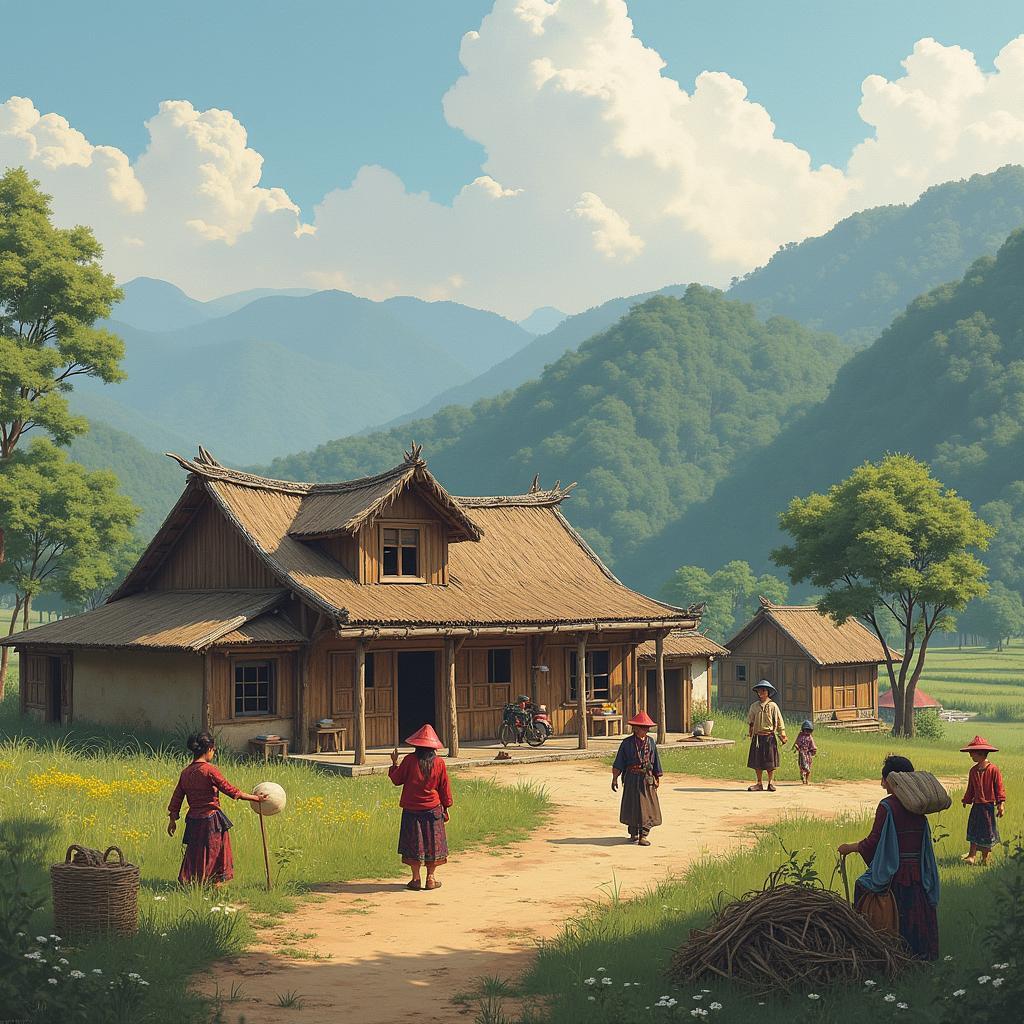 Hình ảnh đời sống sinh hoạt và văn hóa độc đáo của người dân Xã Mậu A, Lào Cai