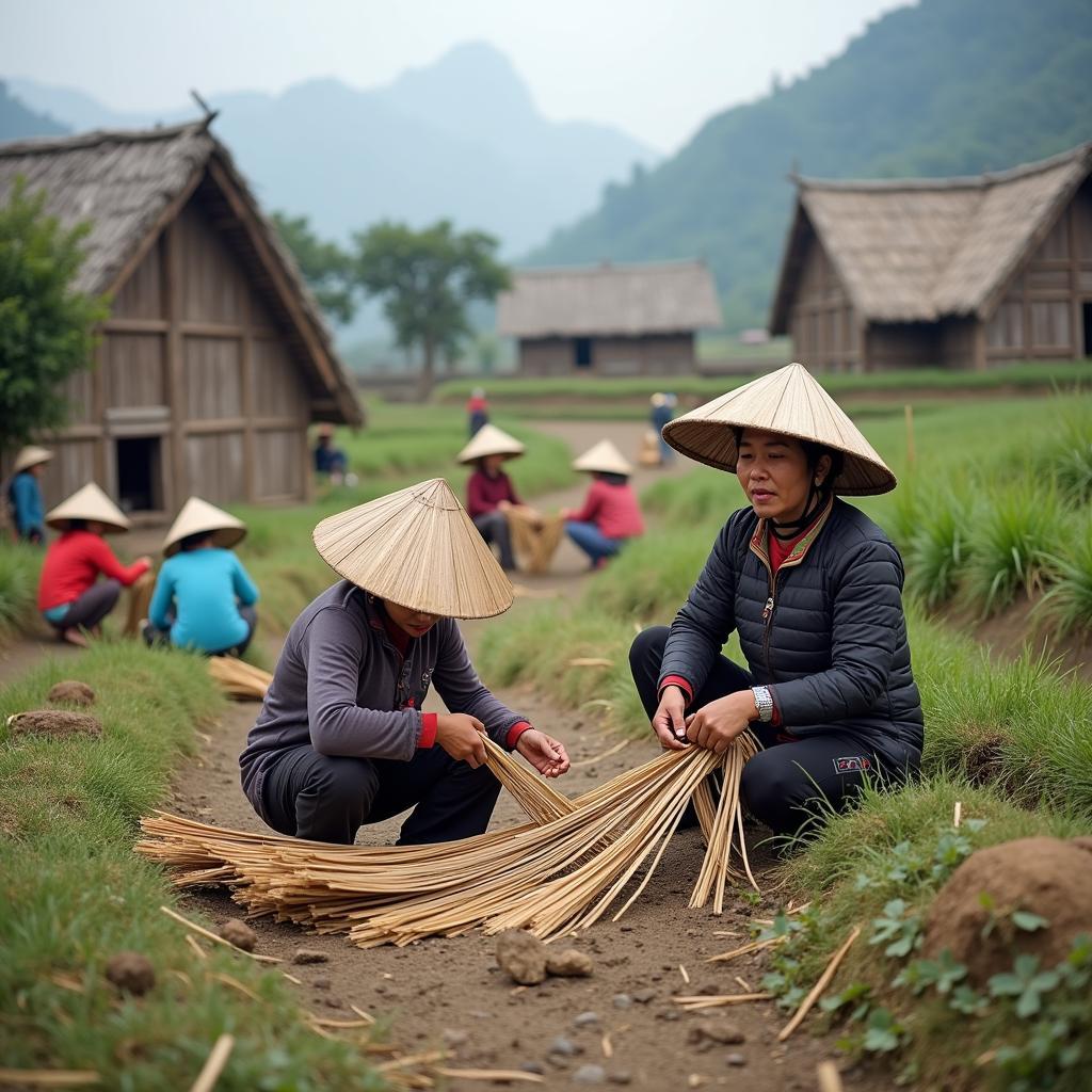 Hoạt động sinh hoạt thường ngày của người dân tại Xã Xuân Hòa