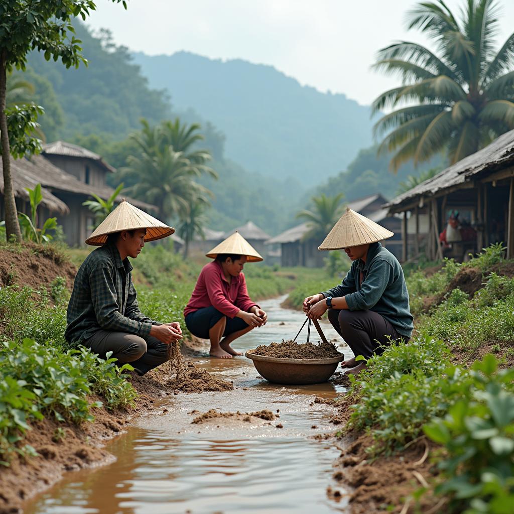 Hình ảnh đời sống thường nhật của người dân tại Xã Phong Hải, Tỉnh Lào Cai
