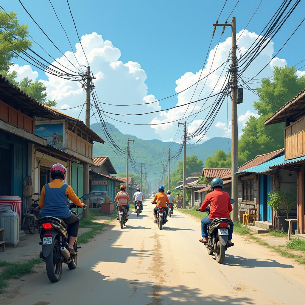 Cuoc song hang ngay tai Xa Thach That Huyen Thach That Ha Noi
