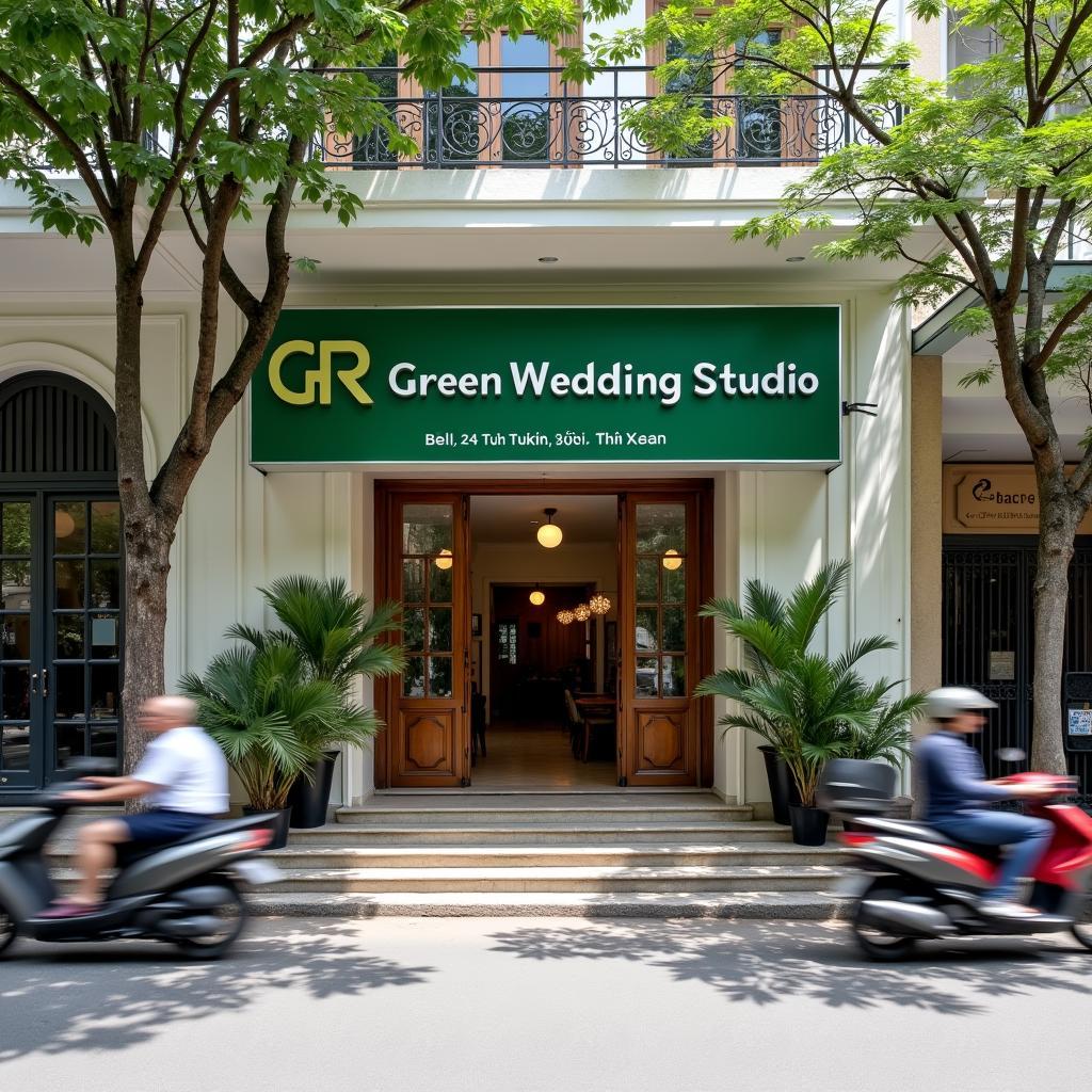 Hinh anh duong den Green Wedding Studio 24 Tue Tinh Bui Thi Xuan Hai Ba Trung