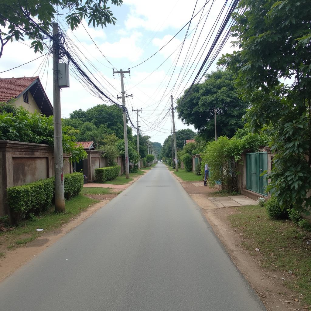Con đường nội bộ khang trang tại Phường Duy Hà, Thị xã Duy Tiên, Hà Nam.