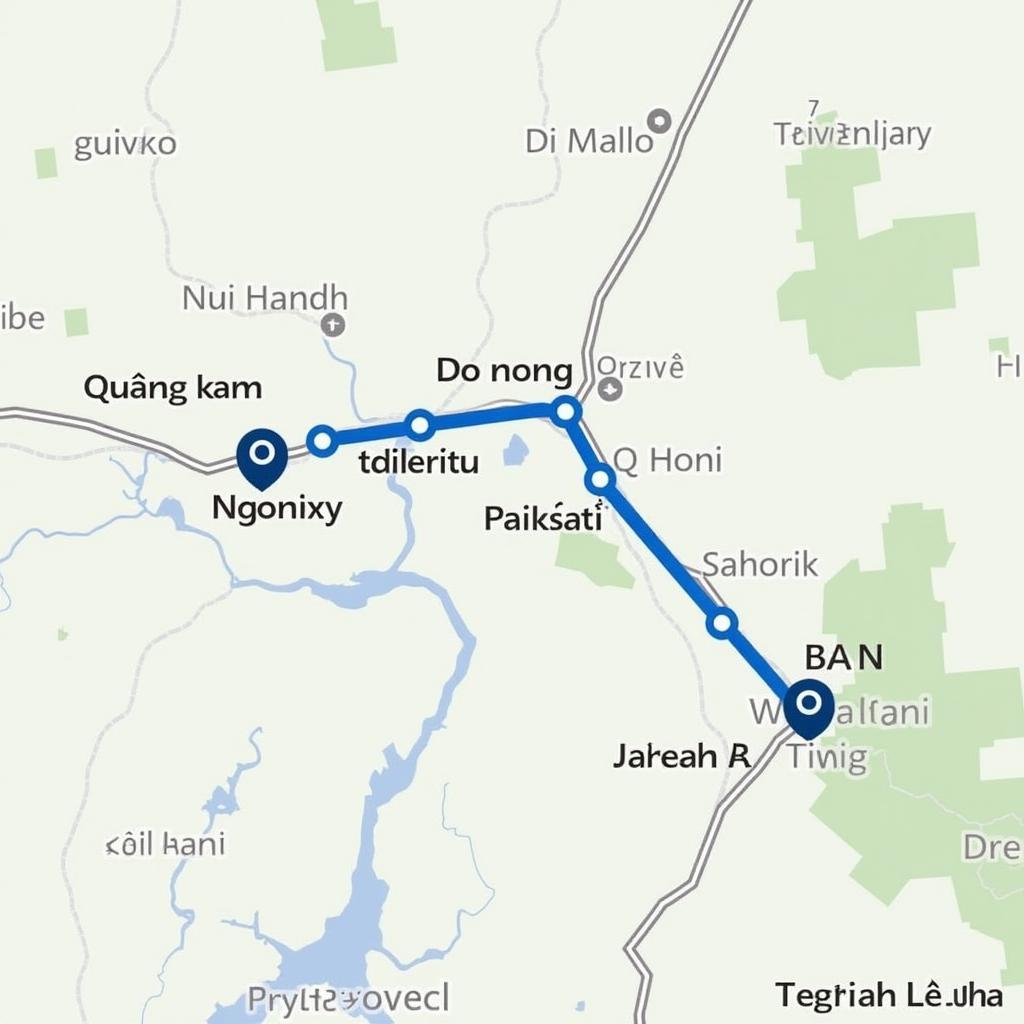 Bản đồ và mô tả chi tiết đường đi từ trung tâm Thành phố Đà Nẵng đến Thị trấn Núi Thành, Huyện Núi Thành, Quảng Nam