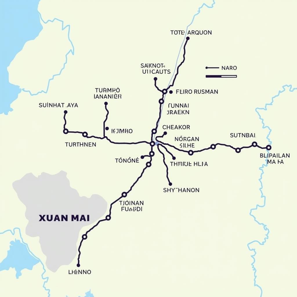 Huong dan di chuyen chi tiet toi Xa Xuan Mai tu cac tuyen duong chinh Ha Noi