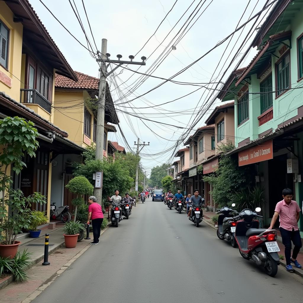 Hình ảnh đường phố và đời sống thường ngày tại Phường Thới An Quận 12
