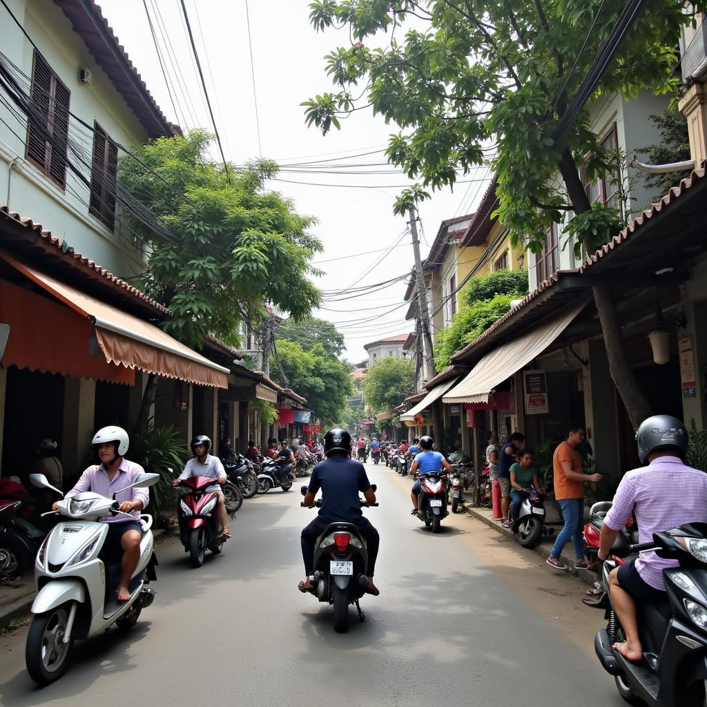 hình ảnh đường phố phổ biến tại phường an nhơn gò vấp hiển thị giao thông thuận tiện