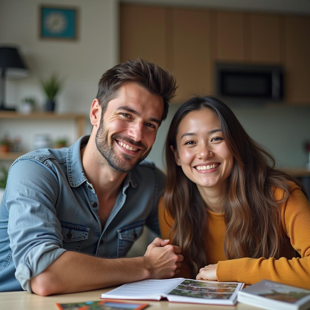 Hai người bạn giữ liên lạc qua video call, minh chứng cho tình bạn bền chặt sau chuyến du lịch một mình