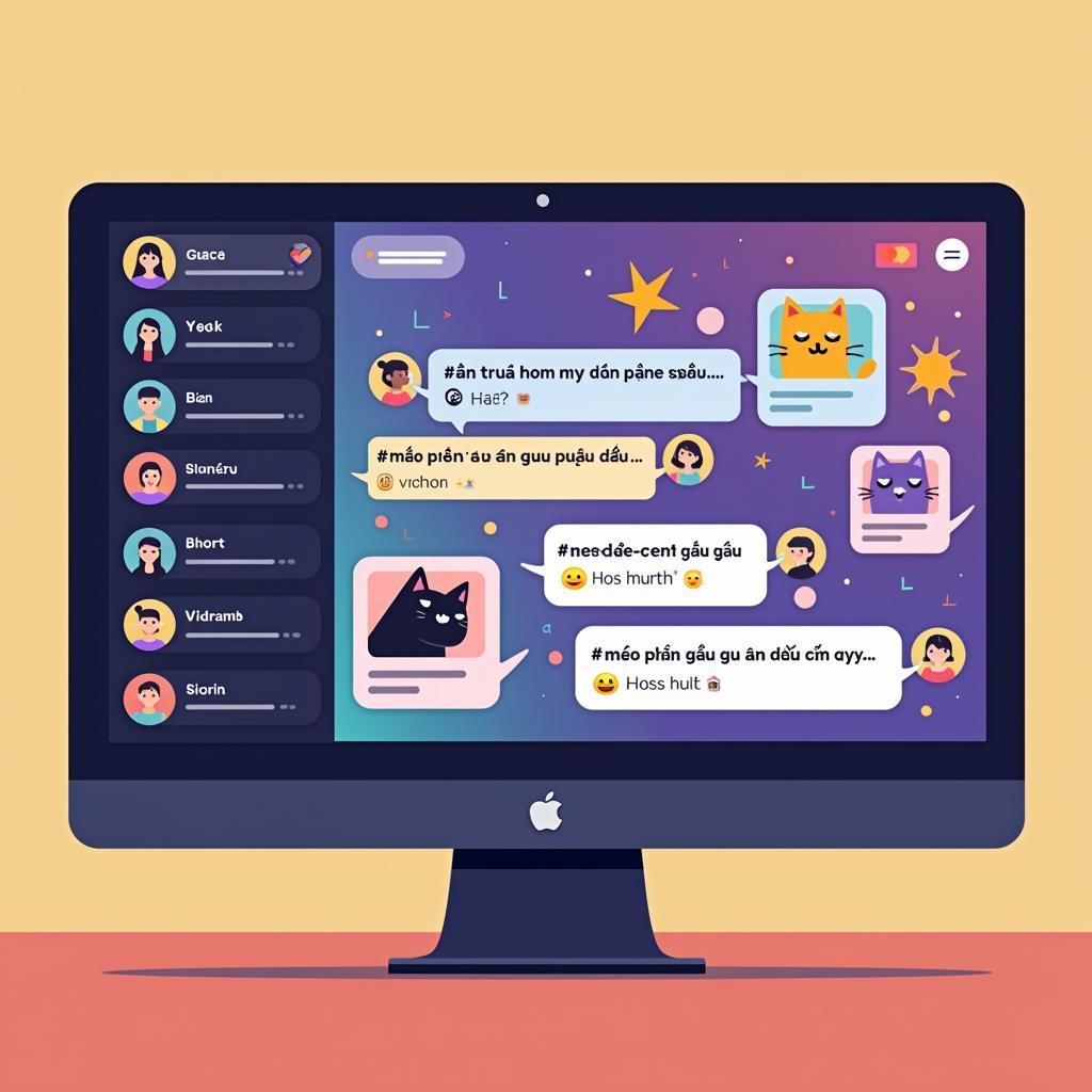 Giao diện ứng dụng Slack với các kênh chat phi công việc như #an-trua-hom-nay giúp gắn kết đội nhóm Việt Nam