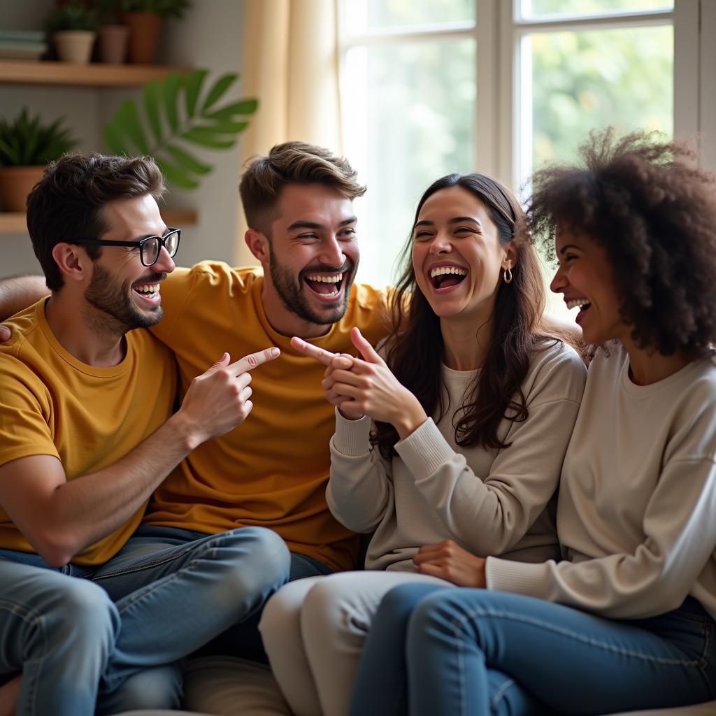 Tổng hợp quotes ngày Friendship Day hài hước và hình ảnh nhóm bạn thân đang cùng nhau cười đùa sảng khoái