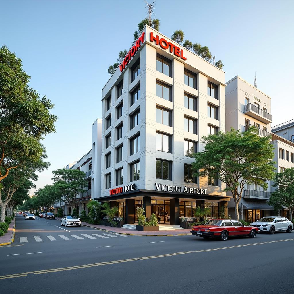 Hình ảnh Victory Airport Hotel, khách sạn tiện lợi gần sân bay Tân Sơn Nhất, Sài Gòn.