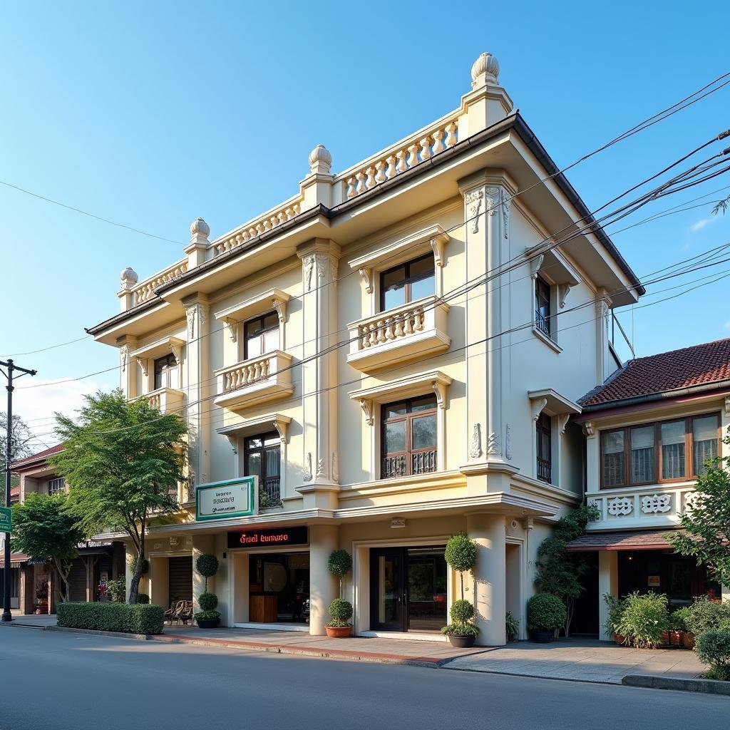 Hình ảnh Khách sạn Tuyết Mai Đà Lạt trên đường Nguyễn Văn Trỗi, vị trí trung tâm thành phố