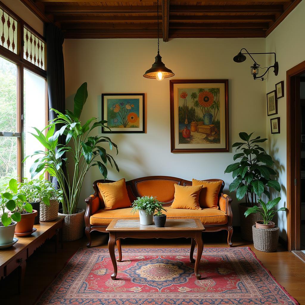 Ngắm nhìn không gian độc đáo, đậm chất nghệ thuật và vintage tại Mad Home Đà Lạt.