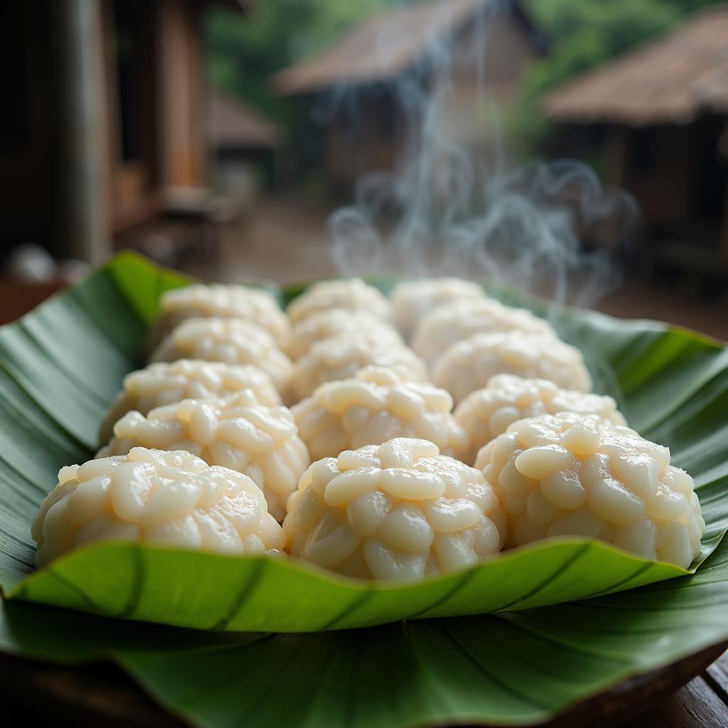 Làng nghề bánh dày Mễ Sở Hưng Yên nổi tiếng với hương vị truyền thống thơm ngon khó cưỡng