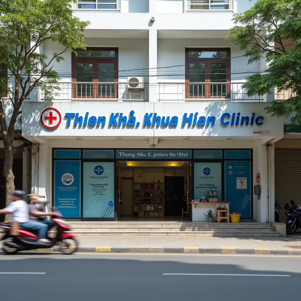 Hình ảnh mặt tiền Phòng khám đa khoa Thiên Nam tại địa chỉ 192 Ba Tháng Hai, Vũng Tàu